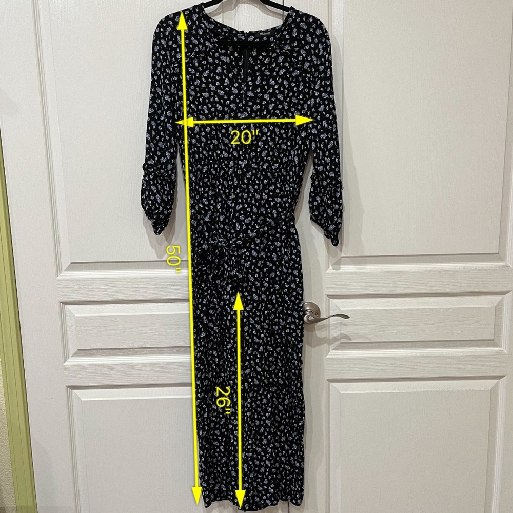 Madewell Floral Tie Jumpsuit - Picture 9 of 9